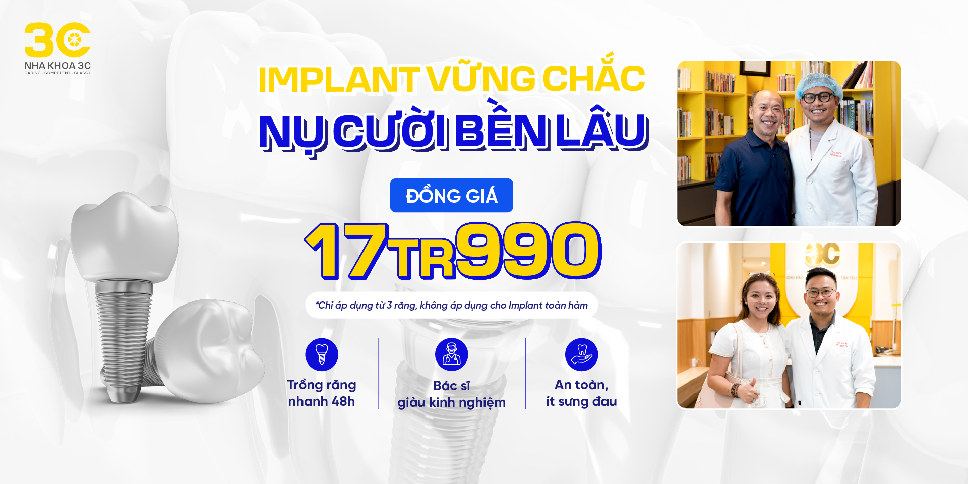 NHA KHOA 3C - DỊCH VỤ NHA KHOA UY TÍN TẠI TPHCM