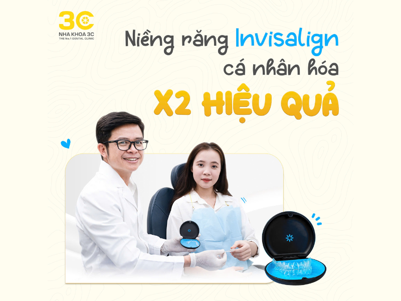 Khách hàng lựa chọn niềng răng trong suốt tại Nha khoa 3C 